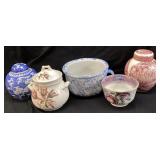 ASSORTED COLLECTIBLES, GINGER JARS, MASONS