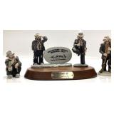 4pc EMMETT KELLY JR FLAMBRO FIGURES