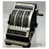 RESULTA 7 DE LUXE QUIET MECHANICAL DESK CALCULATOR