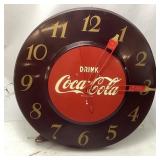VINTAGE COCA COLA WALL CLOCK