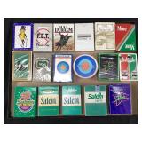 17 ASSORTED PLAYING CARD DECKS, MR. PEANUT,