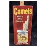 VINTAGE CAMEL CIGARETTES METAL ADVERTISING