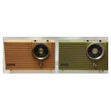 (2) 1965 PANASONIC MODEL RE-6192 RADIOS