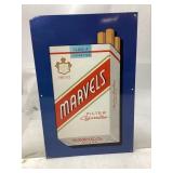VTG. MARVELS FILTER CIGARETTES METAL SIGN