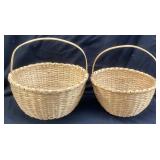 (2) 1980 HAND MADE NC SPLINT BASKETS