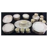 NORITAKE BONE CHINA SET, SHENANDOAH DESIGN