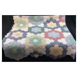 VINTAGE PATCHWORK HAND SEWN QUILT