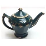 HALL TEAPOT WITH GOLD DECOR