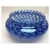 Blown Glass Decorative Bowl
