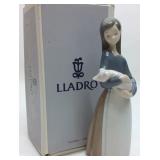 LLADRO Girl With Pig