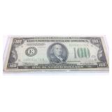 SERIES 1934 $100 FEDERAL RESERVE BANK NOTE,