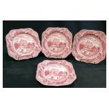 4  Johnson brothers England plates