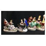 4 Occupied Japan Figurines