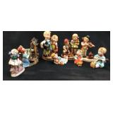 8 Occupied Japan Figurines