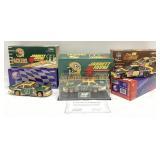 3) DALE JARRETT DIE CAST CARS TWO  #11 GREEN BAY