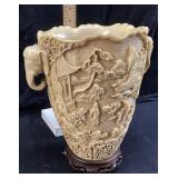EDWARD P. PAUL ASIAN STYLE CHINOISERIE CARVED