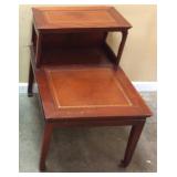 VINTAGE MERSMAN MAHOGANY 2 TIER STEP END