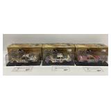 3) DIE CAST #20 TONY STEWART #36 KEN SCHRADER #3