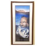 FRAMED CRAZY HORSE MEMORIAL PRINT