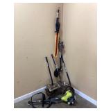 RYOBI WEEDEATER WITH ATTACHMENTS