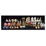 ASSORTED SALT & PEPPER SHAKERS, VTG. JAPAN TO