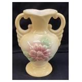 HULL POTTERY 2-HANDLED SUN GLOW WILDFLOWER VASE
