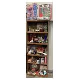 Vtg Miscellaneous Collection Cabinet, Matchbox,
