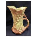 1950s MCCOY POTTERY GRAPEVINE PITCHER VASE