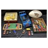 ASSORTED VTG. TOYS, HOT WHEELS & MATCHBOX CARS,