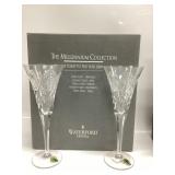 PAIR OF WATERFORD CRYSTAL MILLENNIUM COLLECTION