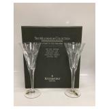 PAIR OF WATERFORD CRYSTAL MILLENNIUM COLLECTION