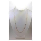 14k link chain 22 inches, 4.2 grams