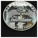 1 Troy pound Dale Earnhardt Silver bullion