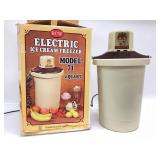 RCW ELECTRIC ICE CREAM MAKER MODEL 71 4 QUART