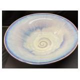 HANDMADE BLUE & LAVENDER MIST GLAZE POTTERY 15in