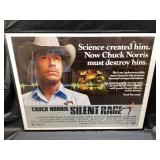 ORIGINAL 1982 SILENT RAGE STARRING CHUCK NORRIS