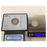 1881 S, 1883 P Morgan Silver dollar coins