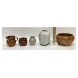 5 Pieces of Jugtown Ware Pottery