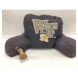Wake Forest Demon Deacons backrest pillow and