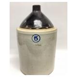 Vtg Western Stoneware 5 gallon Jug Albany slip