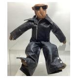 JOE CAMEL LEATHER JACKET BIKER PLUSH DOLL
