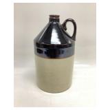 Antique 1 Gallon Stoneware Whiskey Jug Dark