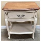 DIXIE SINGLE DRAWER FRENCH PROVINCIAL NIGHTSTAND