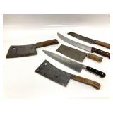 VINTAGE KITCHEN KNIFE COLLECTION DEXTER MEAT