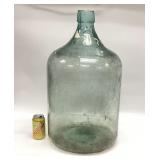 Rare 1929 Large Blue Glass Carboy Bottle