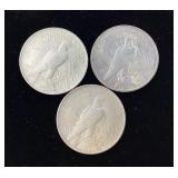 3) Silver Peace Dollars