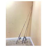 5 Fishing Poles, Abu Garcia Cardinal 753