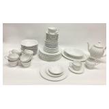 74 Piece Vintage Johnson Brothers Snowhite