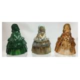 (3) BOYD ART GLASS LOUISE COLONIAL SOUTHERN