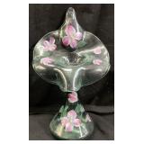 1990 FENTON SEA GREEN JACK IN THE PULPIT HAND